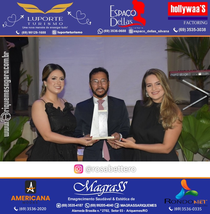 Prêmio Mulher e Prêmio Notável 2024 no Máximus Eventos em Ariquemes Rondônia