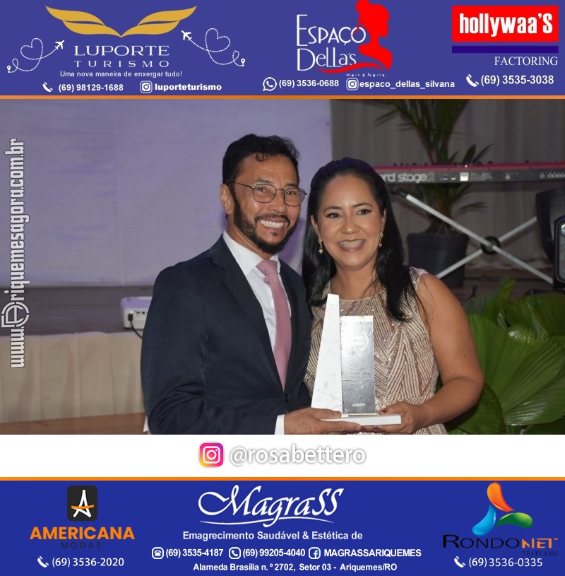 Prêmio Mulher e Prêmio Notável 2024 no Máximus Eventos em Ariquemes Rondônia