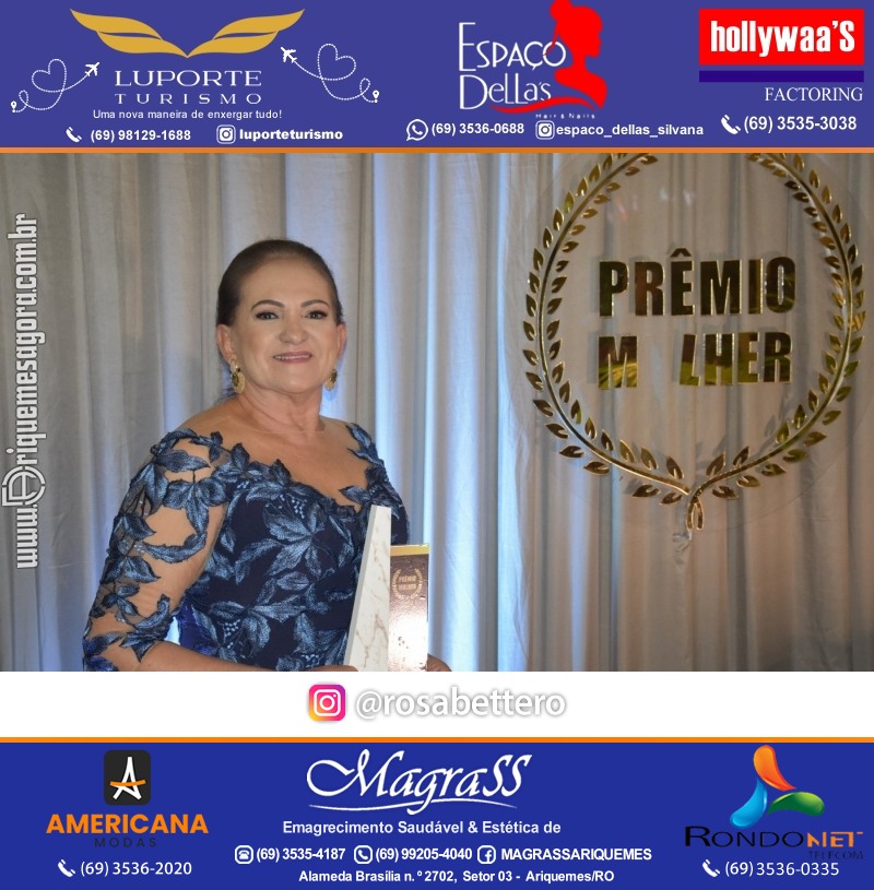Prêmio Mulher e Prêmio Notável 2024 no Máximus Eventos em Ariquemes Rondônia