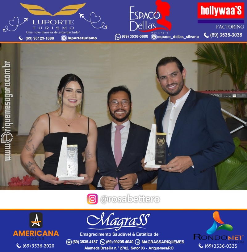 Prêmio Mulher e Prêmio Notável 2024 no Máximus Eventos em Ariquemes Rondônia