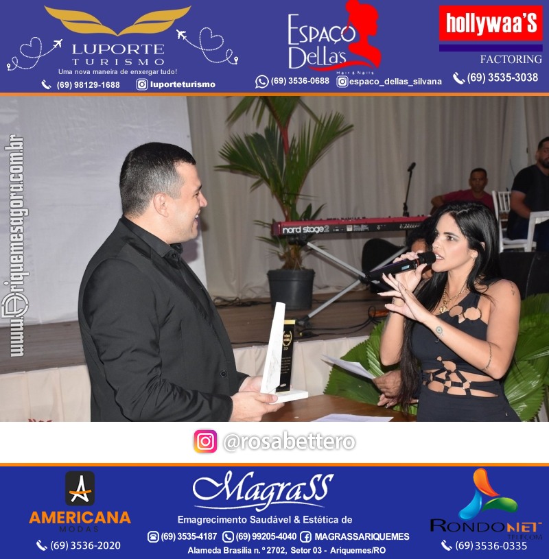 Prêmio Mulher e Prêmio Notável 2024 no Máximus Eventos em Ariquemes Rondônia