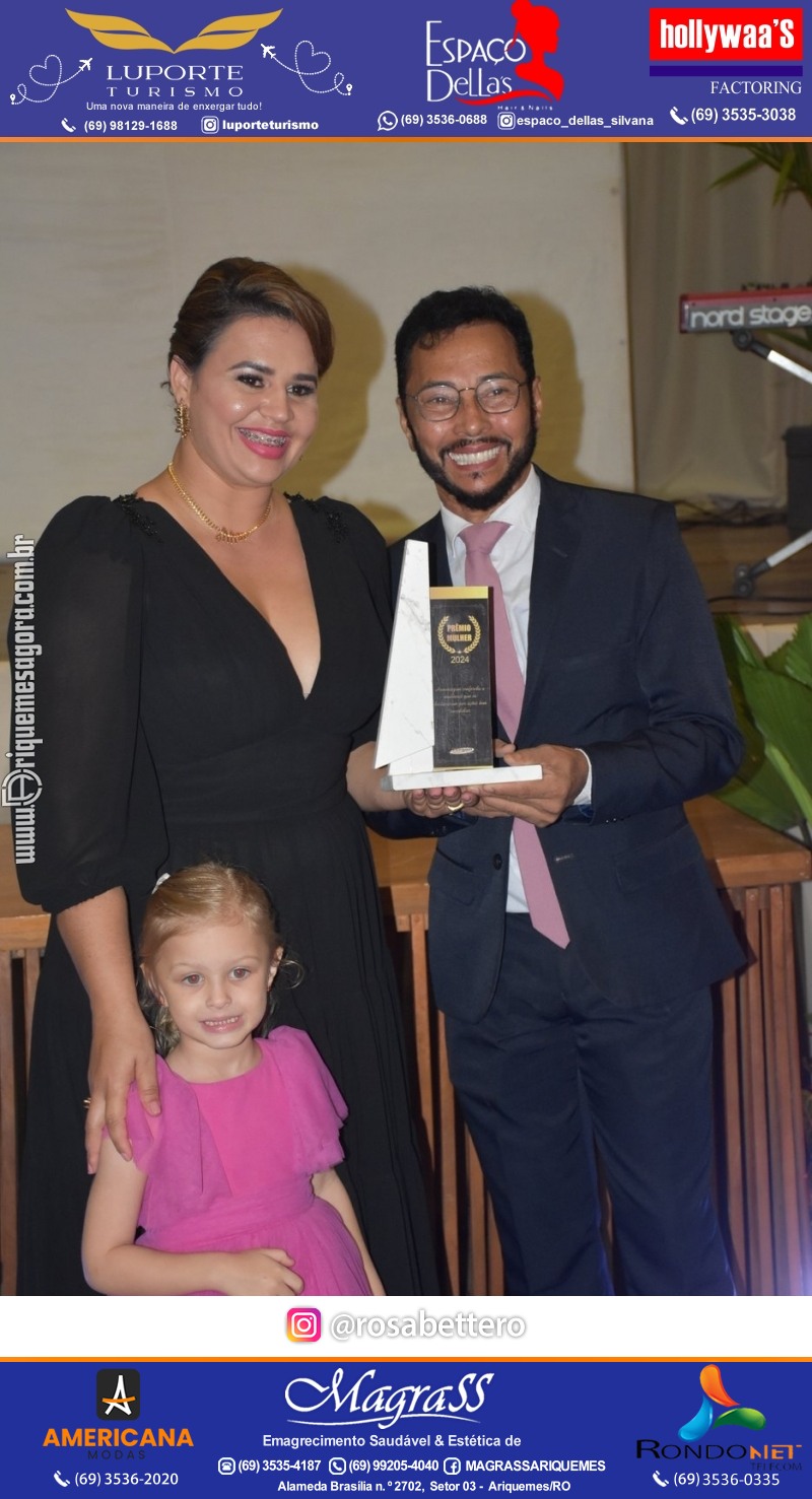 Prêmio Mulher e Prêmio Notável 2024 no Máximus Eventos em Ariquemes Rondônia