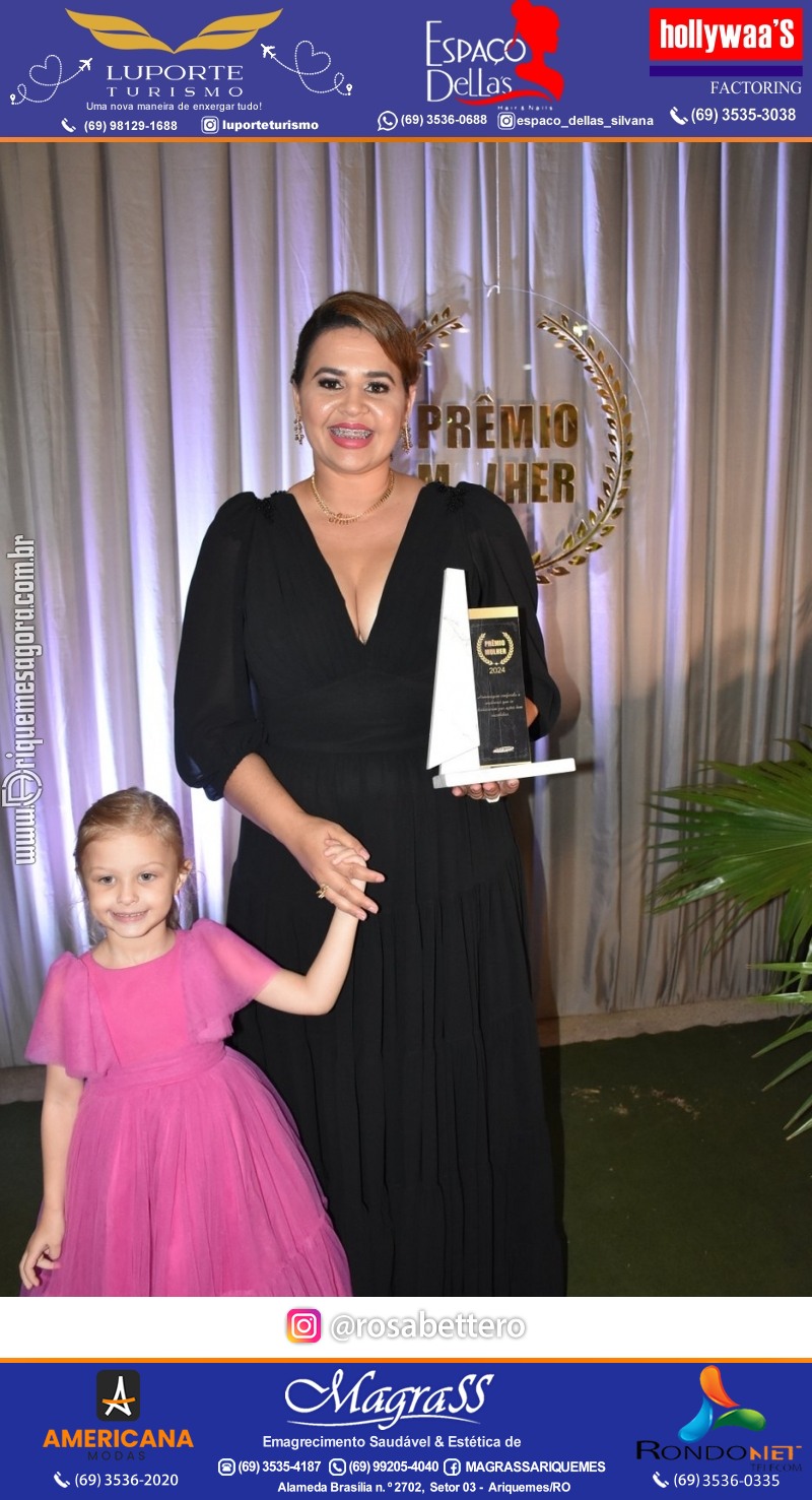 Prêmio Mulher e Prêmio Notável 2024 no Máximus Eventos em Ariquemes Rondônia