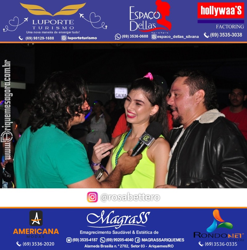 Noite do Flash Back 3ª Edição com premiações em Ariquemes Rondônia