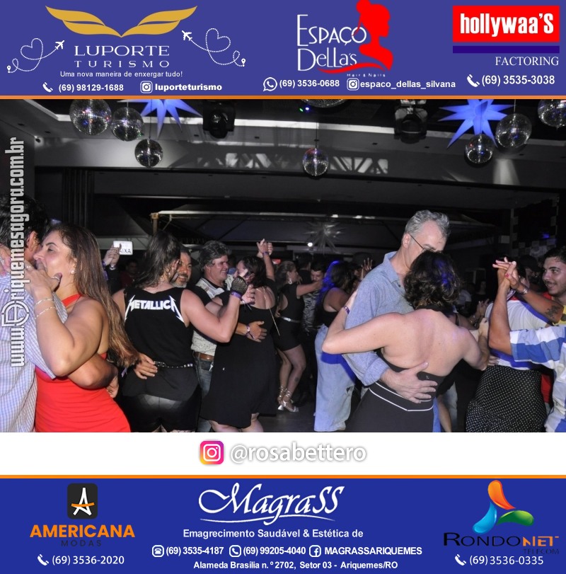 Noite do Flash Back 3ª Edição com premiações em Ariquemes Rondônia