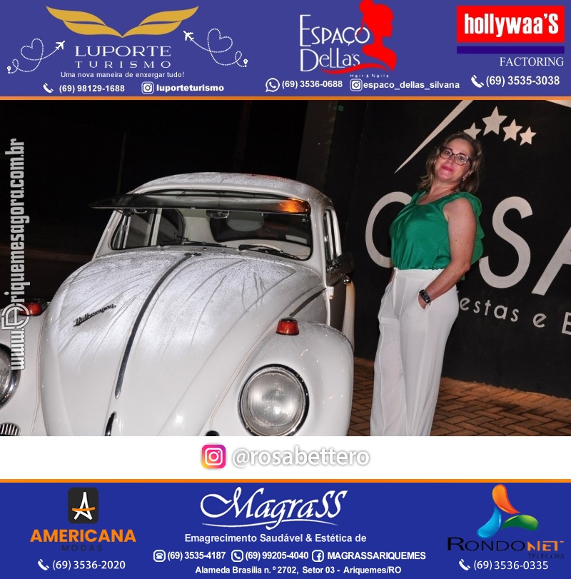 Noite do Flash Back 3ª Edição com premiações em Ariquemes Rondônia
