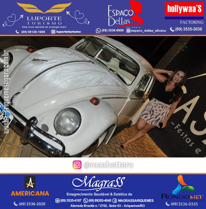 Noite do Flash Back 3ª Edição com premiações em Ariquemes Rondônia