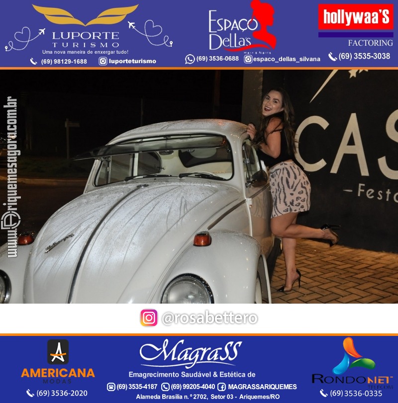 Noite do Flash Back 3ª Edição com premiações em Ariquemes Rondônia