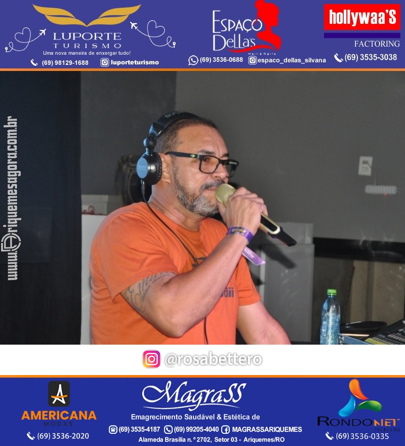 Noite do Flash Back 3ª Edição com premiações em Ariquemes Rondônia