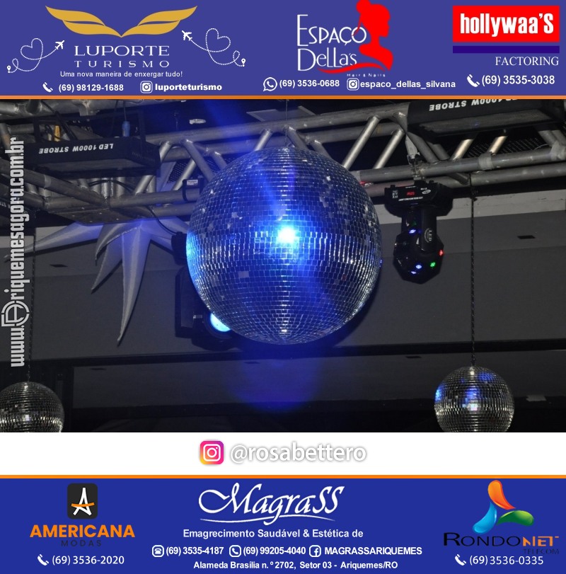 Noite do Flash Back 3ª Edição com premiações em Ariquemes Rondônia