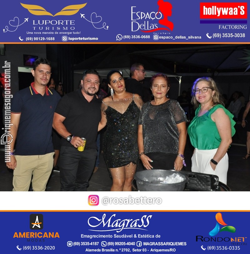Noite do Flash Back 3ª Edição com premiações em Ariquemes Rondônia