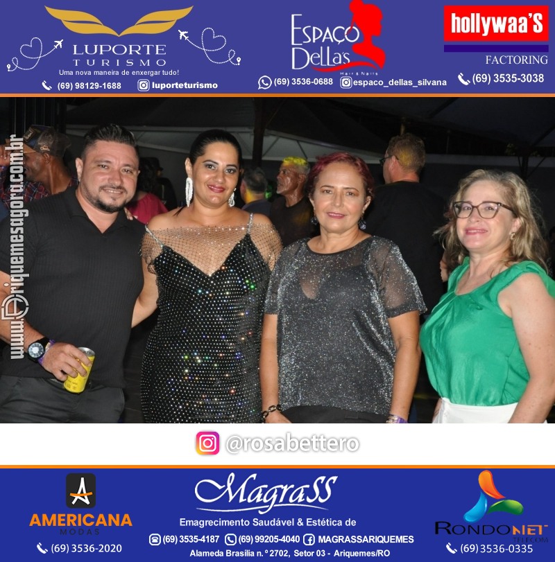Noite do Flash Back 3ª Edição com premiações em Ariquemes Rondônia