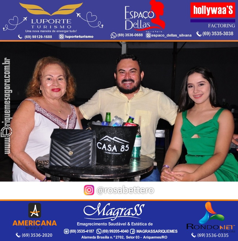 Noite do Flash Back 3ª Edição com premiações em Ariquemes Rondônia