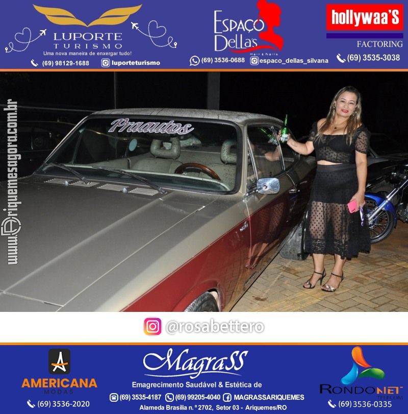 Noite do Flash Back 3ª Edição com premiações em Ariquemes Rondônia