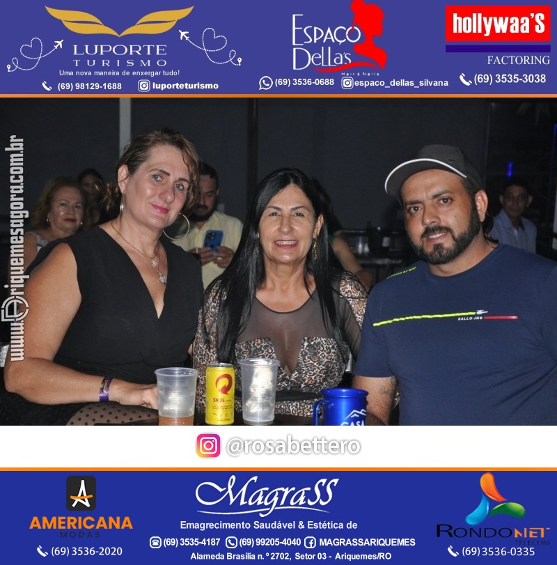 Noite do Flash Back 3ª Edição com premiações em Ariquemes Rondônia