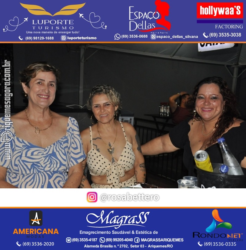 Noite do Flash Back 3ª Edição com premiações em Ariquemes Rondônia