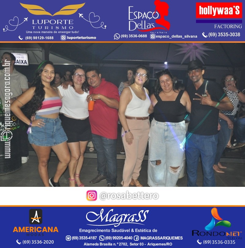 Noite do Flash Back 3ª Edição com premiações em Ariquemes Rondônia