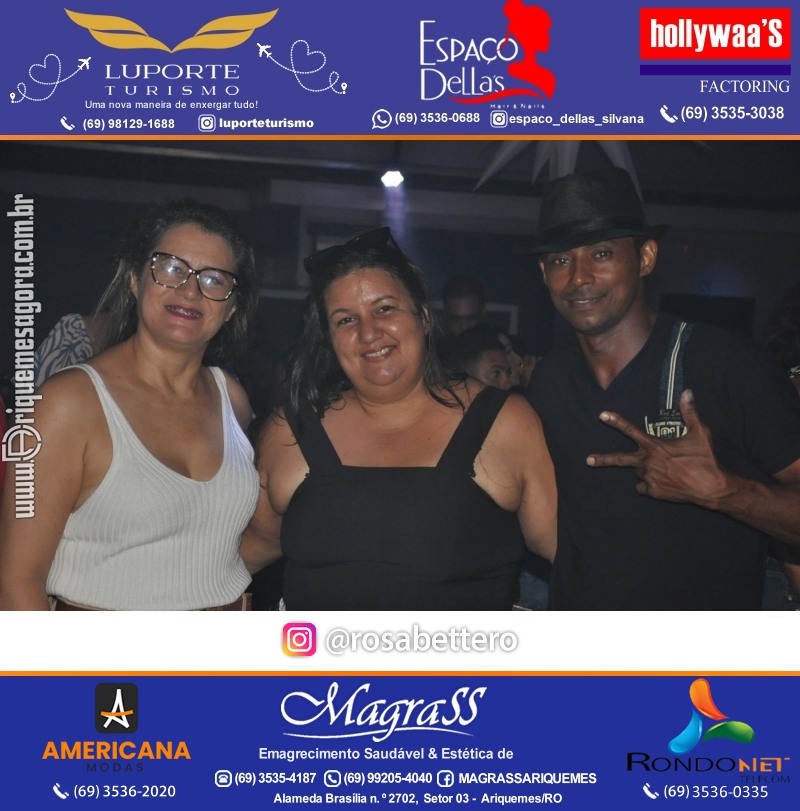 Noite do Flash Back 3ª Edição com premiações em Ariquemes Rondônia