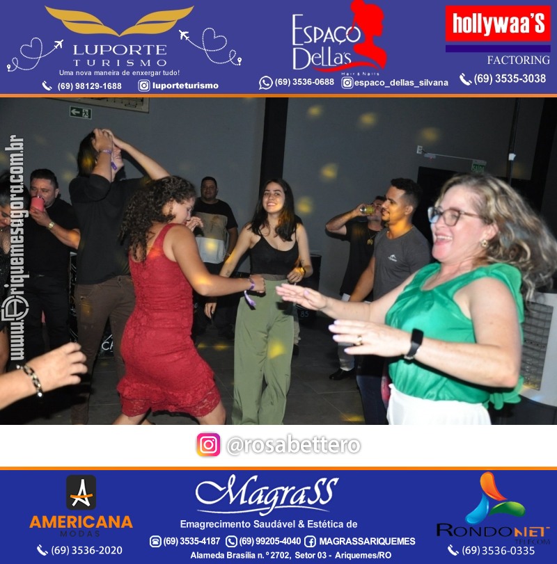 Noite do Flash Back 3ª Edição com premiações em Ariquemes Rondônia