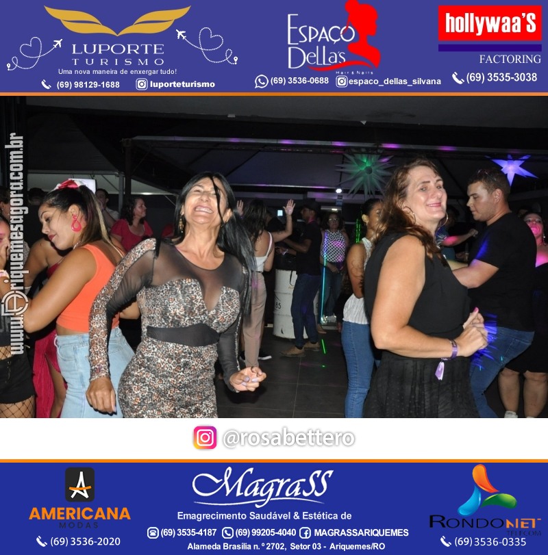 Noite do Flash Back 3ª Edição com premiações em Ariquemes Rondônia