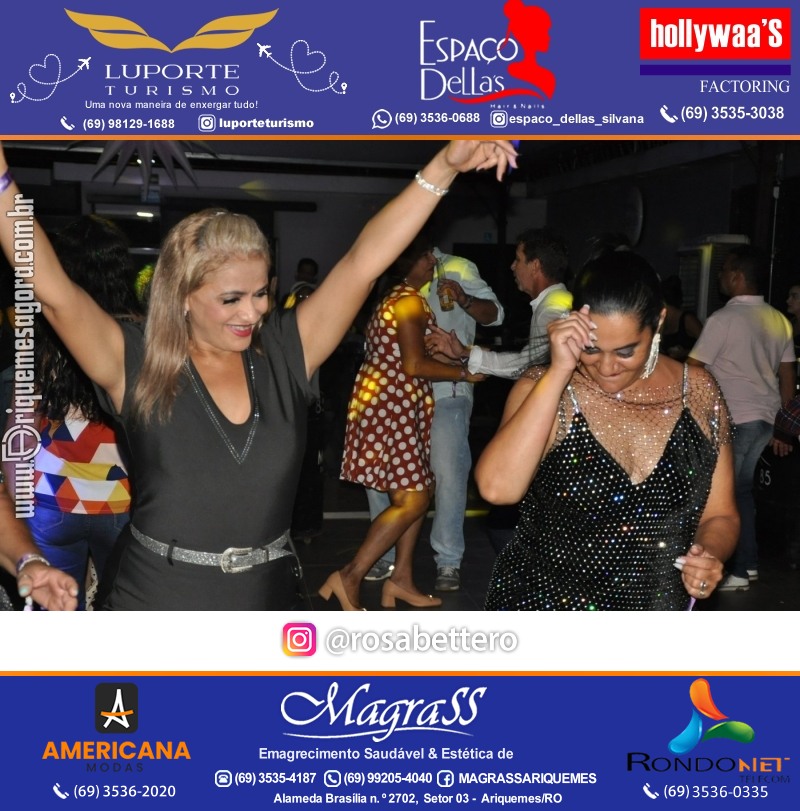 Noite do Flash Back 3ª Edição com premiações em Ariquemes Rondônia