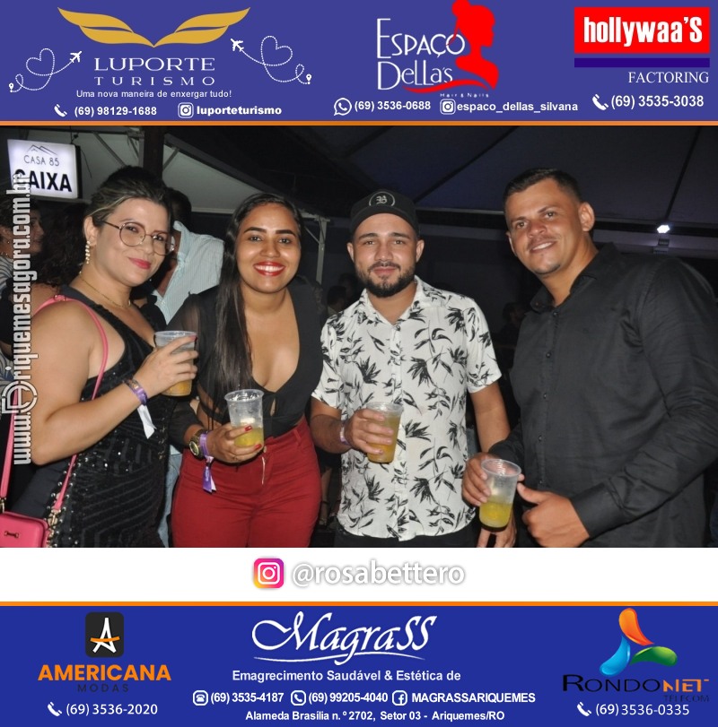 Noite do Flash Back 3ª Edição com premiações em Ariquemes Rondônia