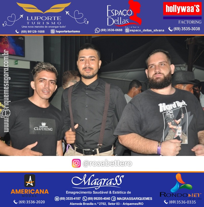 Noite do Flash Back 3ª Edição com premiações em Ariquemes Rondônia