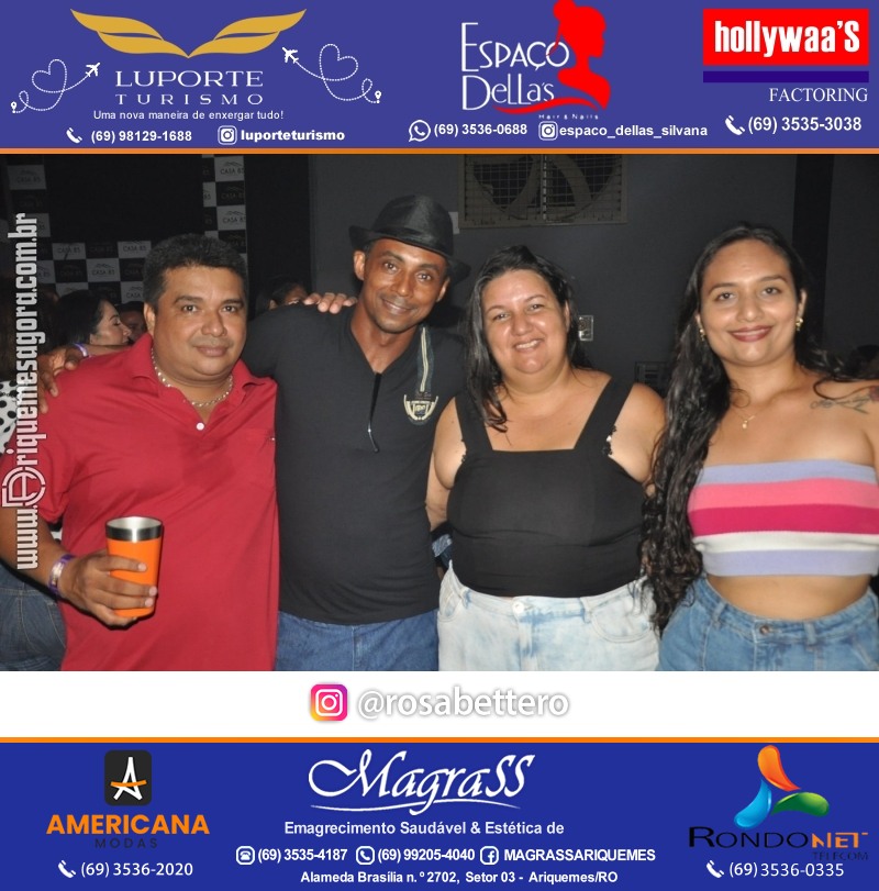 Noite do Flash Back 3ª Edição com premiações em Ariquemes Rondônia