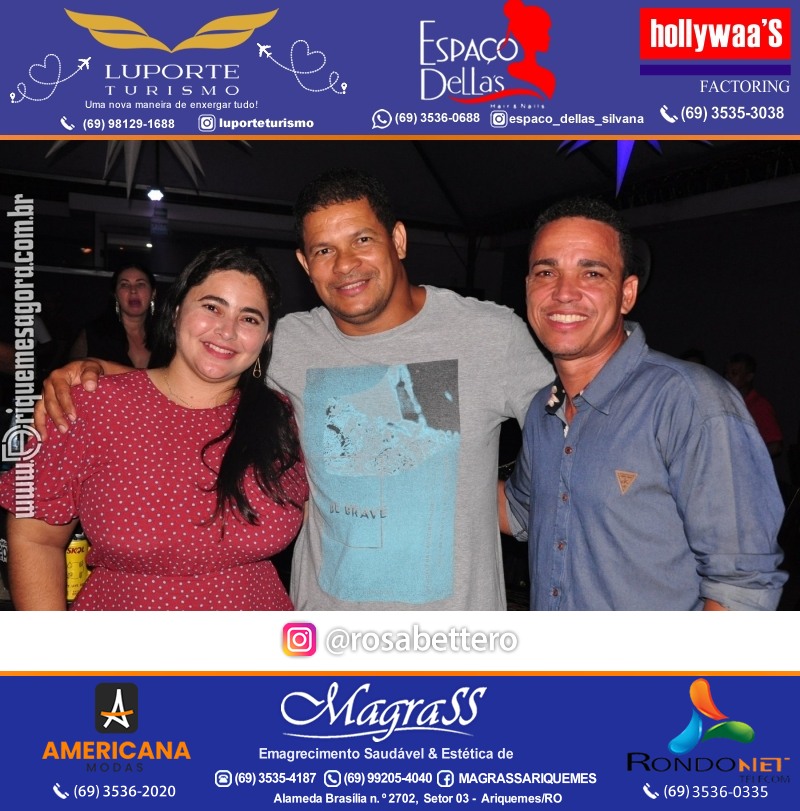 Noite do Flash Back 3ª Edição com premiações em Ariquemes Rondônia