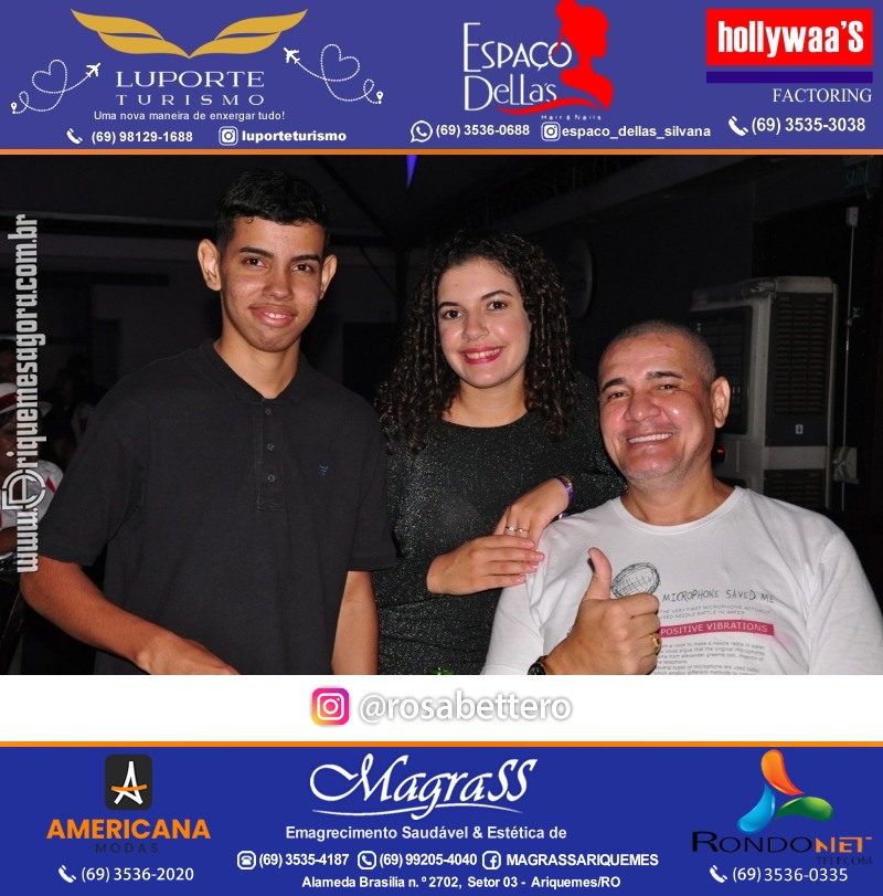 Noite do Flash Back 3ª Edição com premiações em Ariquemes Rondônia