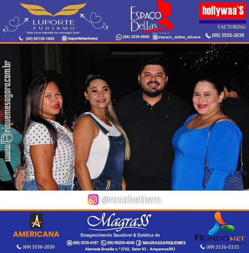 Noite do Flash Back 3ª Edição com premiações em Ariquemes Rondônia