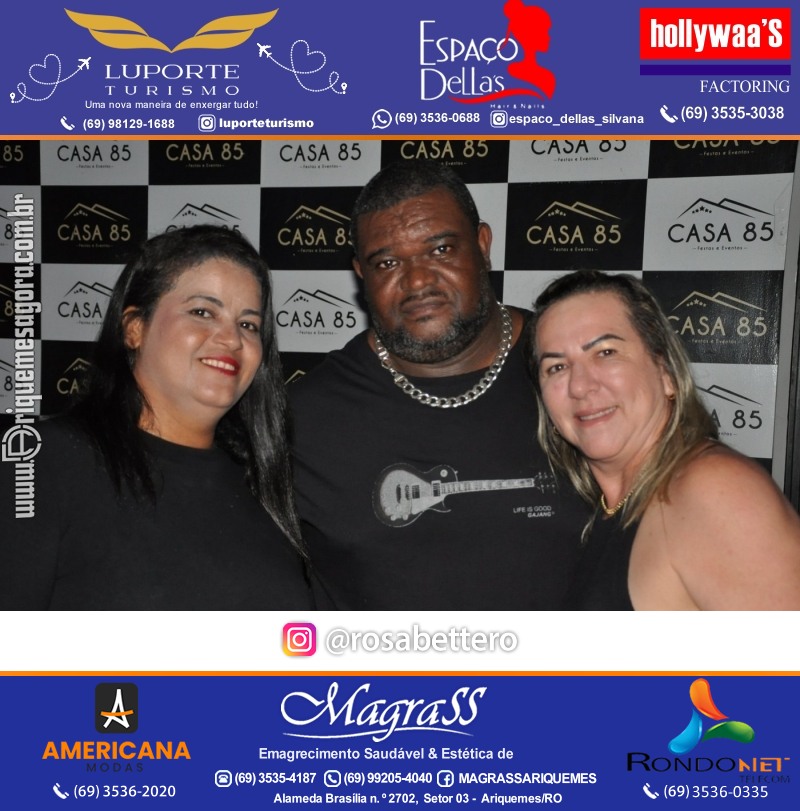 Noite do Flash Back 3ª Edição com premiações em Ariquemes Rondônia