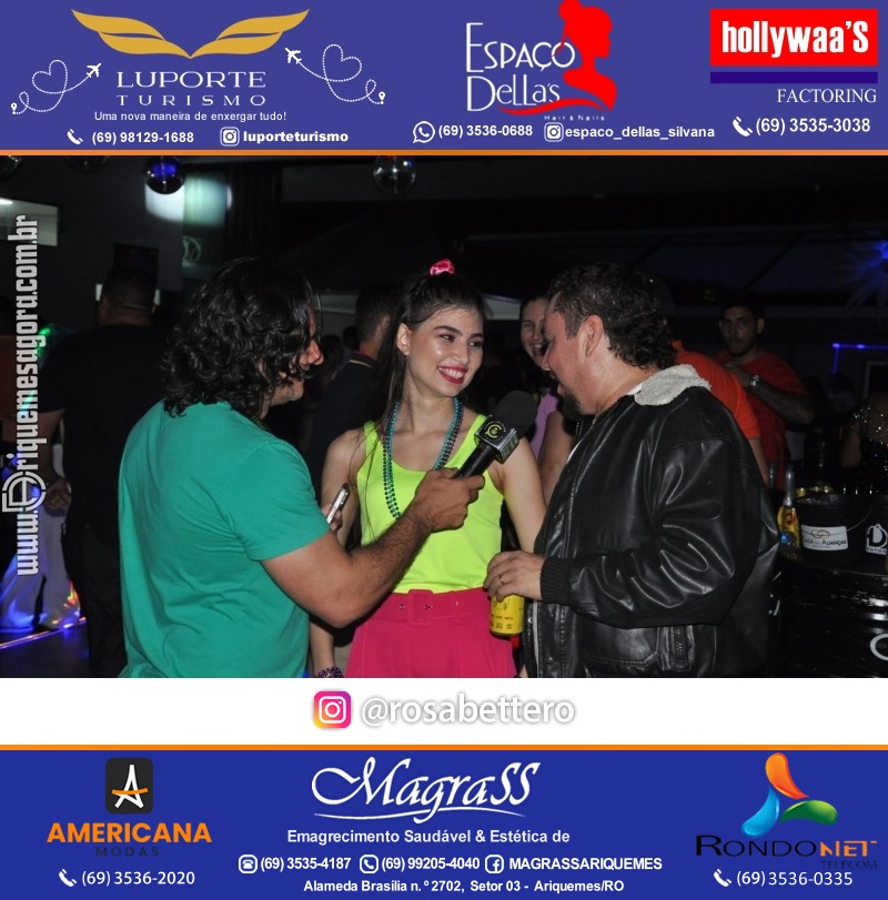 Noite do Flash Back 3ª Edição com premiações em Ariquemes Rondônia