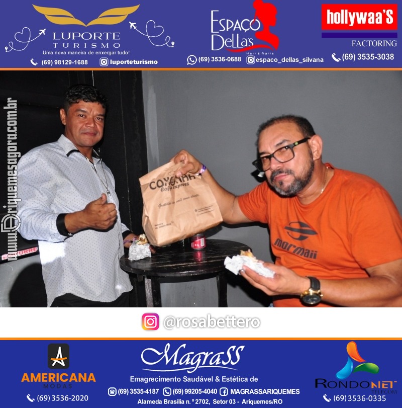 Noite do Flash Back 3ª Edição com premiações em Ariquemes Rondônia