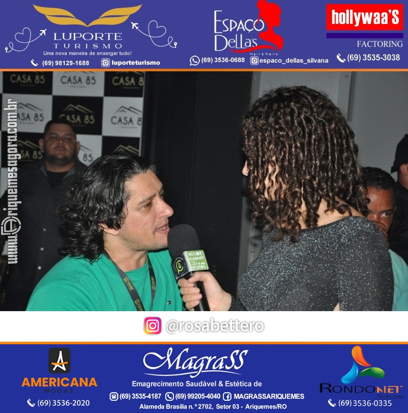 Noite do Flash Back 3ª Edição com premiações em Ariquemes Rondônia