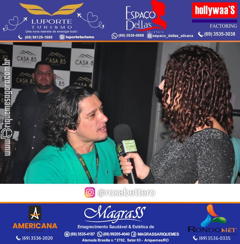 Noite do Flash Back 3ª Edição com premiações em Ariquemes Rondônia