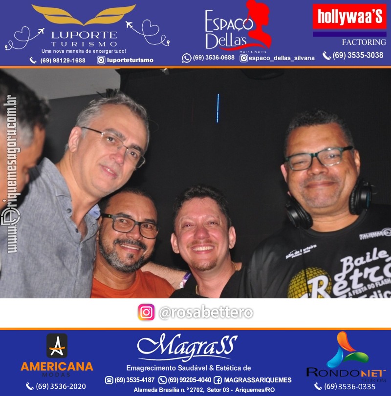 Noite do Flash Back 3ª Edição com premiações em Ariquemes Rondônia