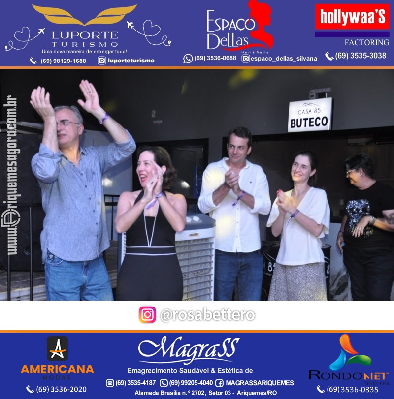 Noite do Flash Back 3ª Edição com premiações em Ariquemes Rondônia
