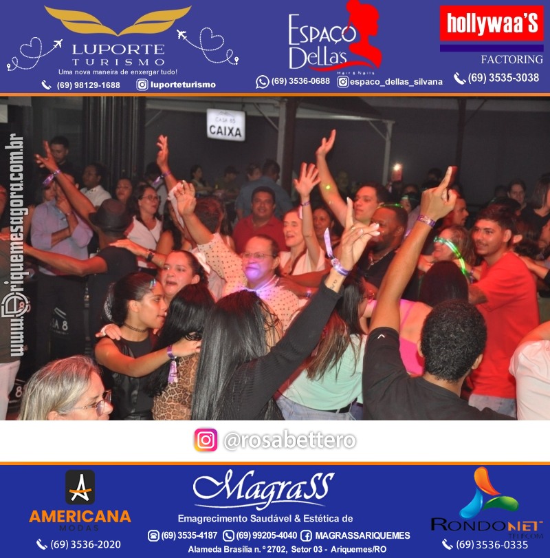 Noite do Flash Back 3ª Edição com premiações em Ariquemes Rondônia