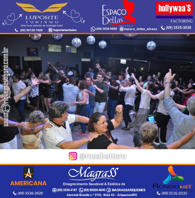 Noite do Flash Back 3ª Edição com premiações em Ariquemes Rondônia