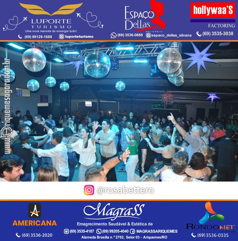 Noite do Flash Back 3ª Edição com premiações em Ariquemes Rondônia