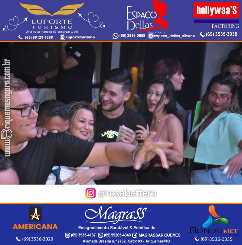 Noite do Flash Back 3ª Edição com premiações em Ariquemes Rondônia