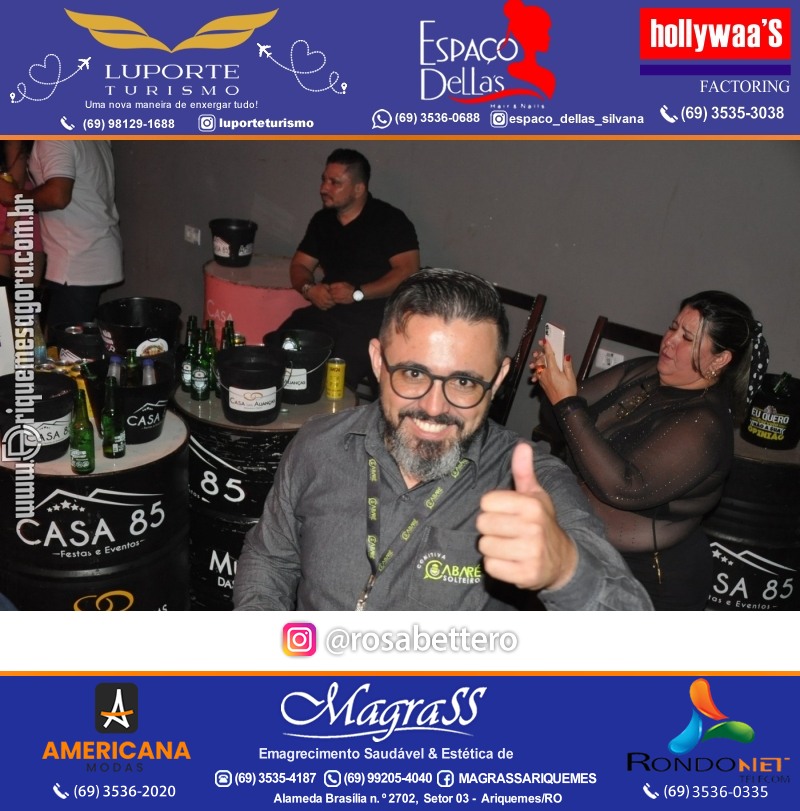 Noite do Flash Back 3ª Edição com premiações em Ariquemes Rondônia