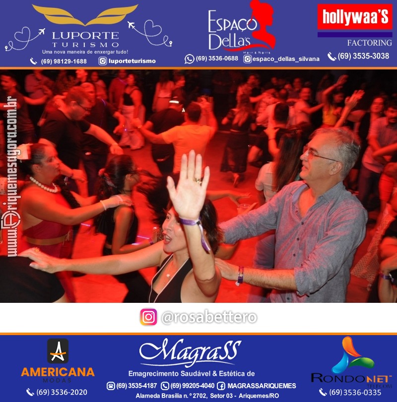 Noite do Flash Back 3ª Edição com premiações em Ariquemes Rondônia