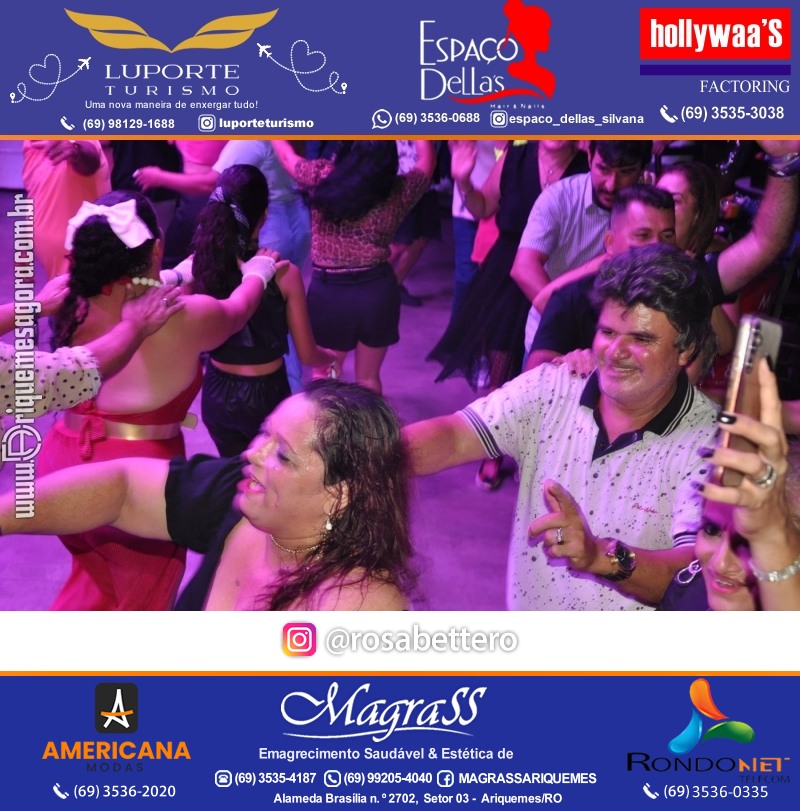 Noite do Flash Back 3ª Edição com premiações em Ariquemes Rondônia