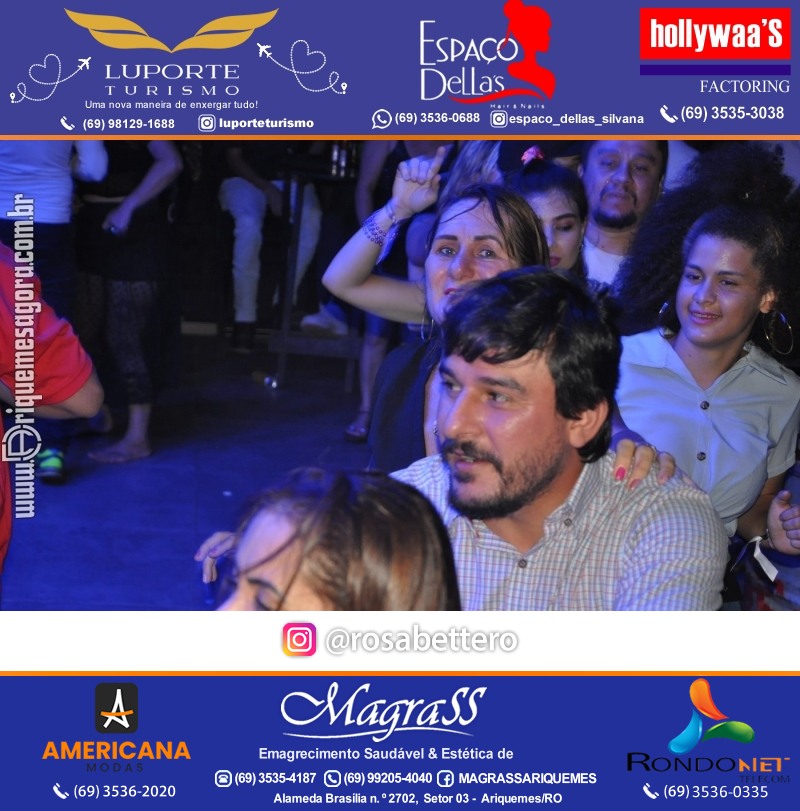 Noite do Flash Back 3ª Edição com premiações em Ariquemes Rondônia