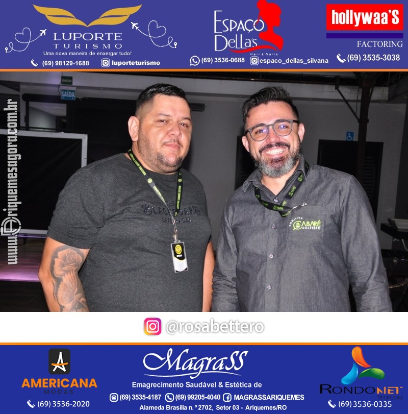 Noite do Flash Back 3ª Edição com premiações em Ariquemes Rondônia