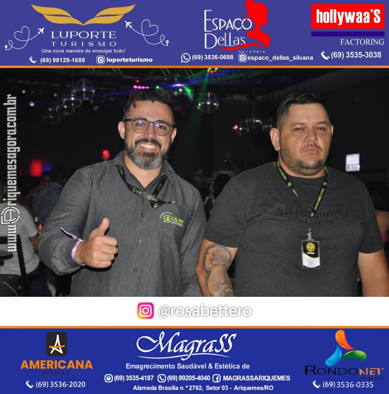Noite do Flash Back 3ª Edição com premiações em Ariquemes Rondônia