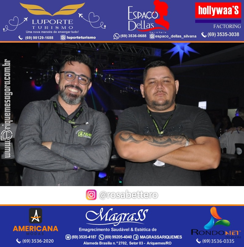 Noite do Flash Back 3ª Edição com premiações em Ariquemes Rondônia