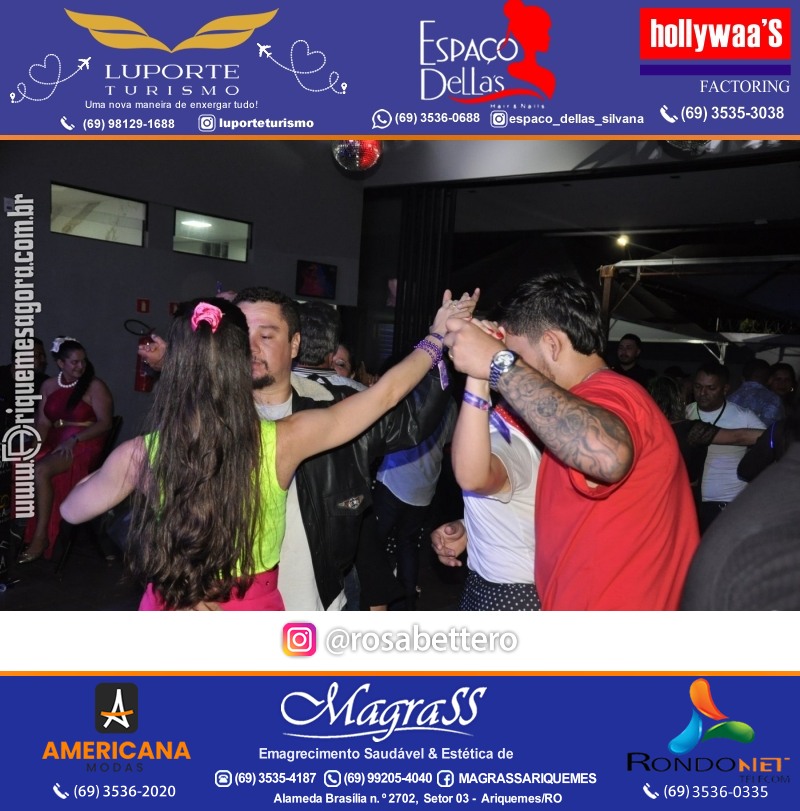 Noite do Flash Back 3ª Edição com premiações em Ariquemes Rondônia